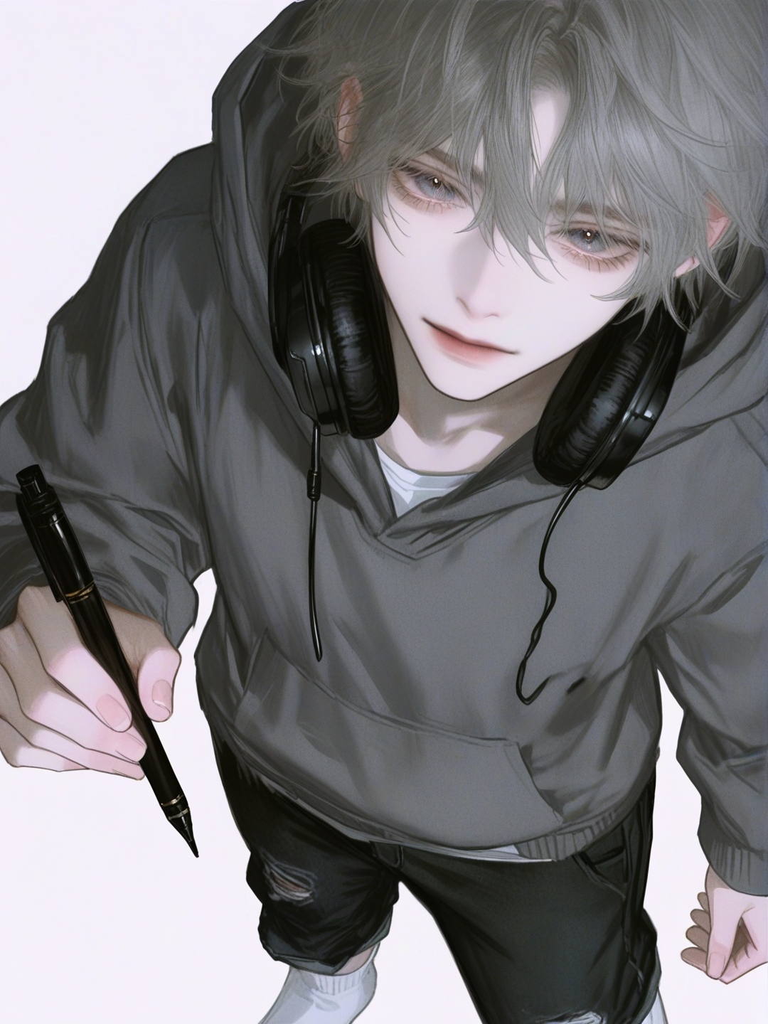 저는 디지털 그림 그리는 걸 좋아하지 않아요.