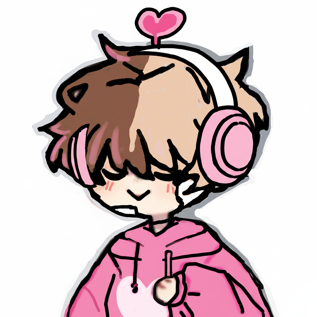 Kai in pink (femboy!!!) 