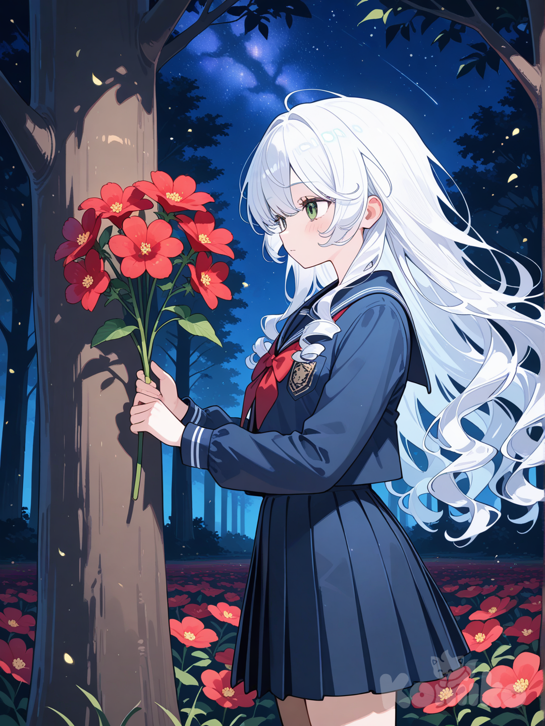 La belleza del jardín universitario