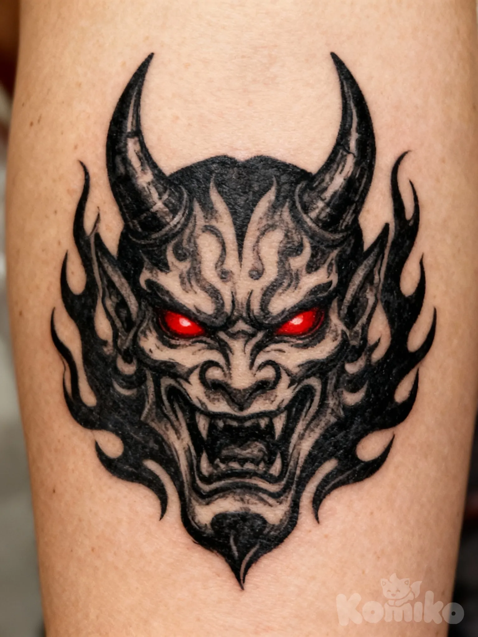 Demon tattoo