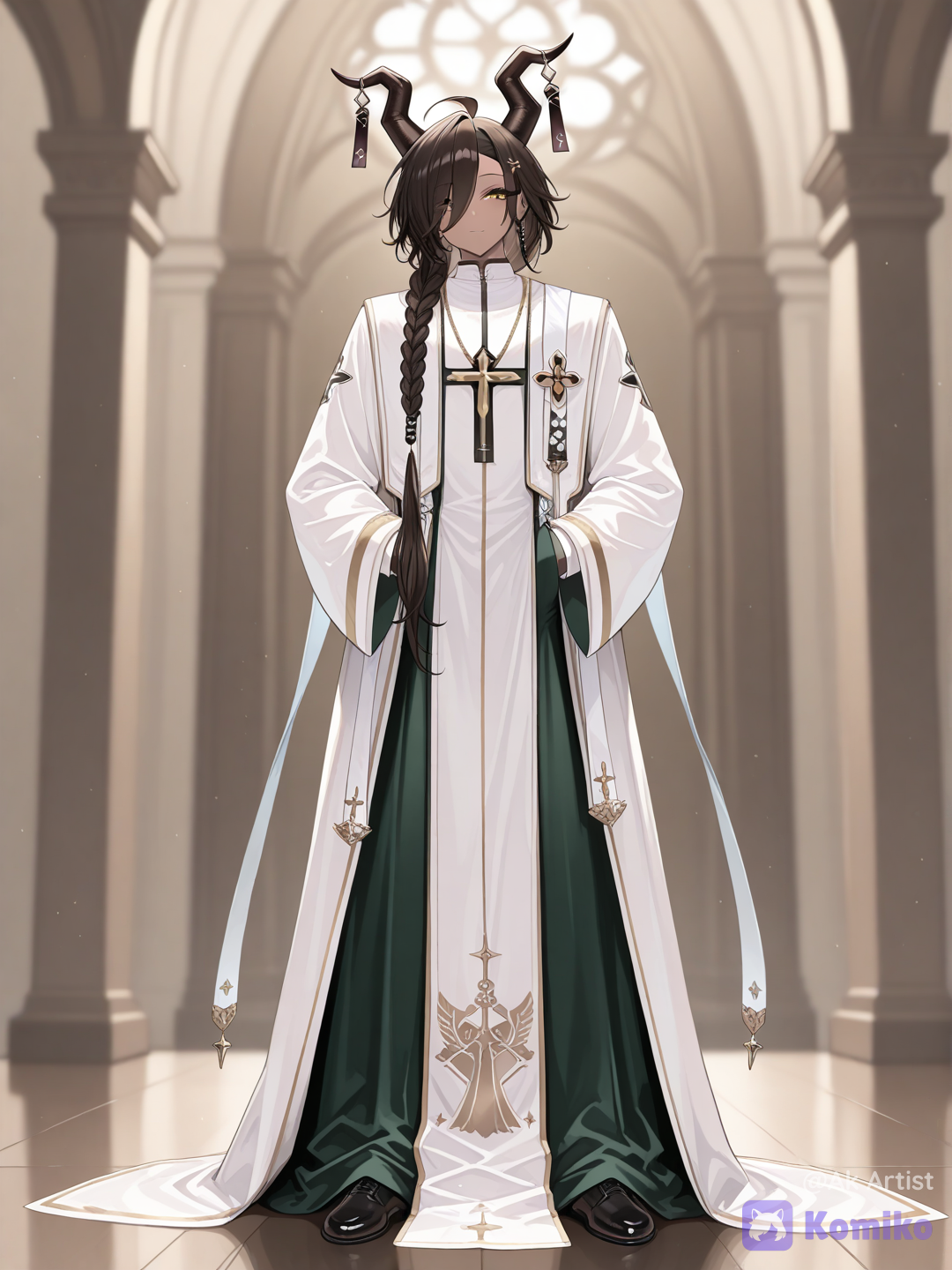 A male priest 