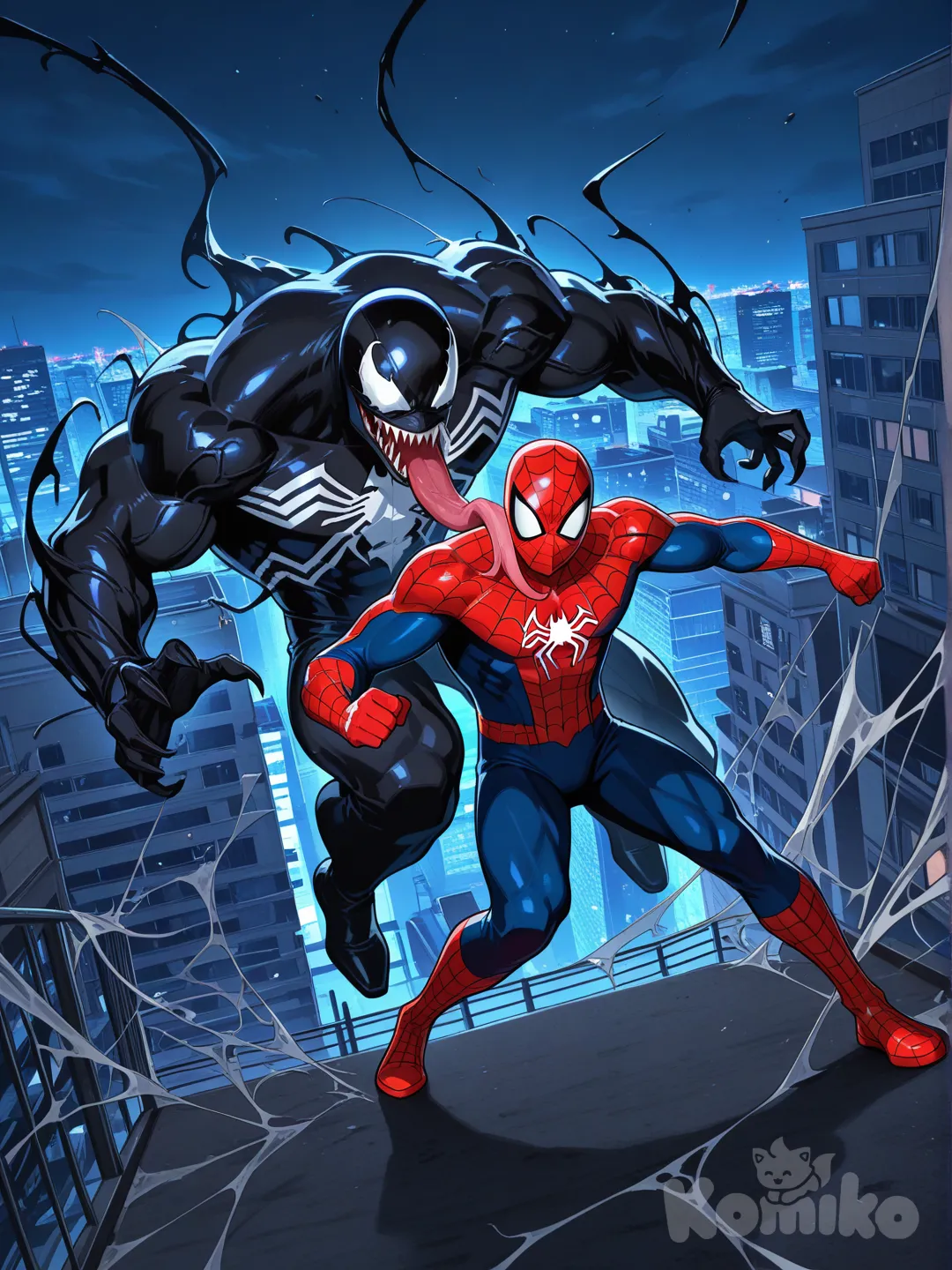 @Venom_(Marvel), @Spider-Man