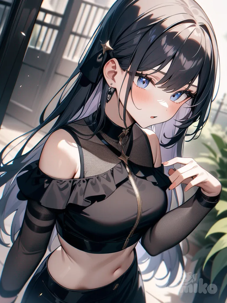 18, karakter wanita dengan rambut cantik