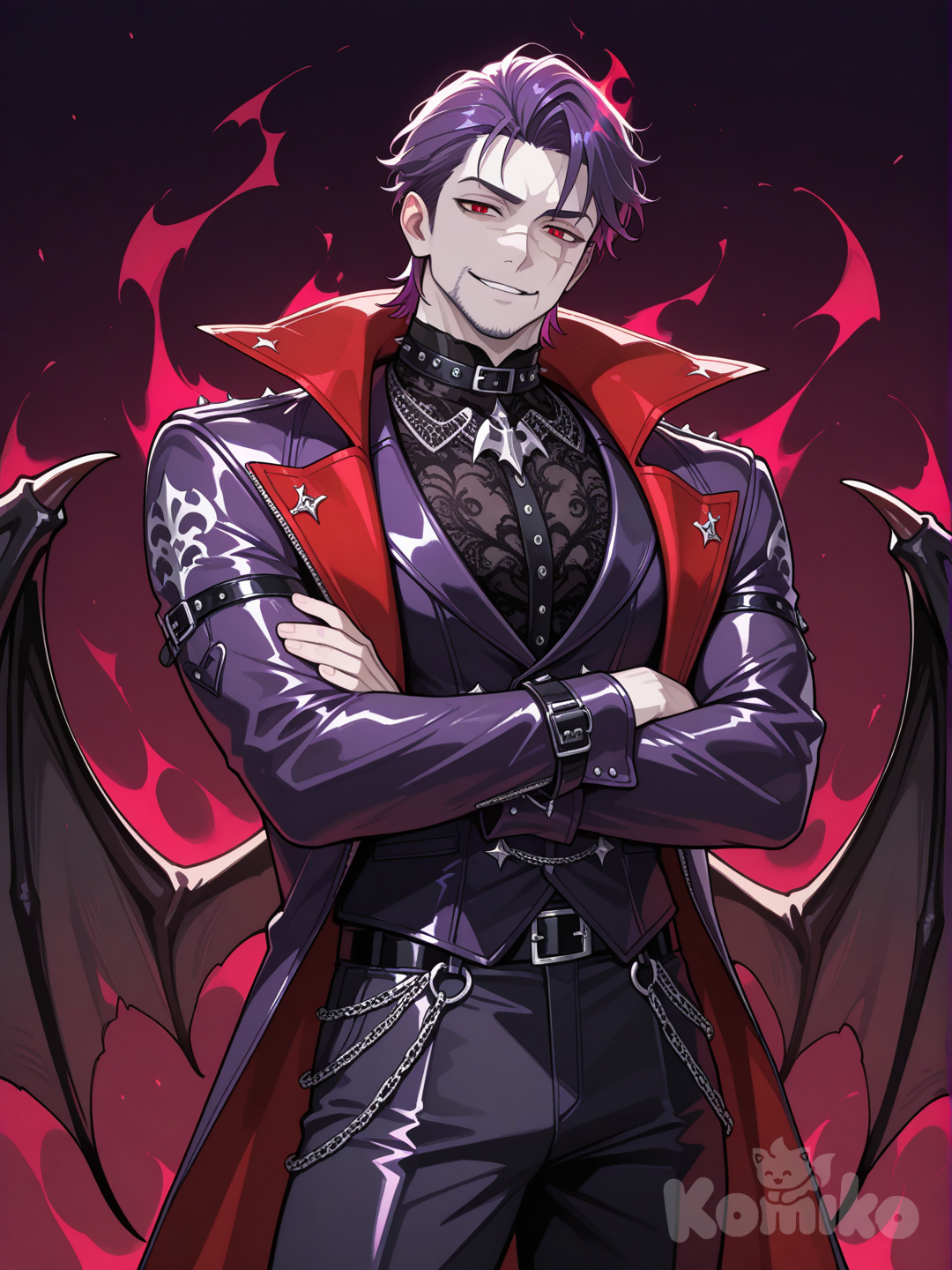 evil vampire