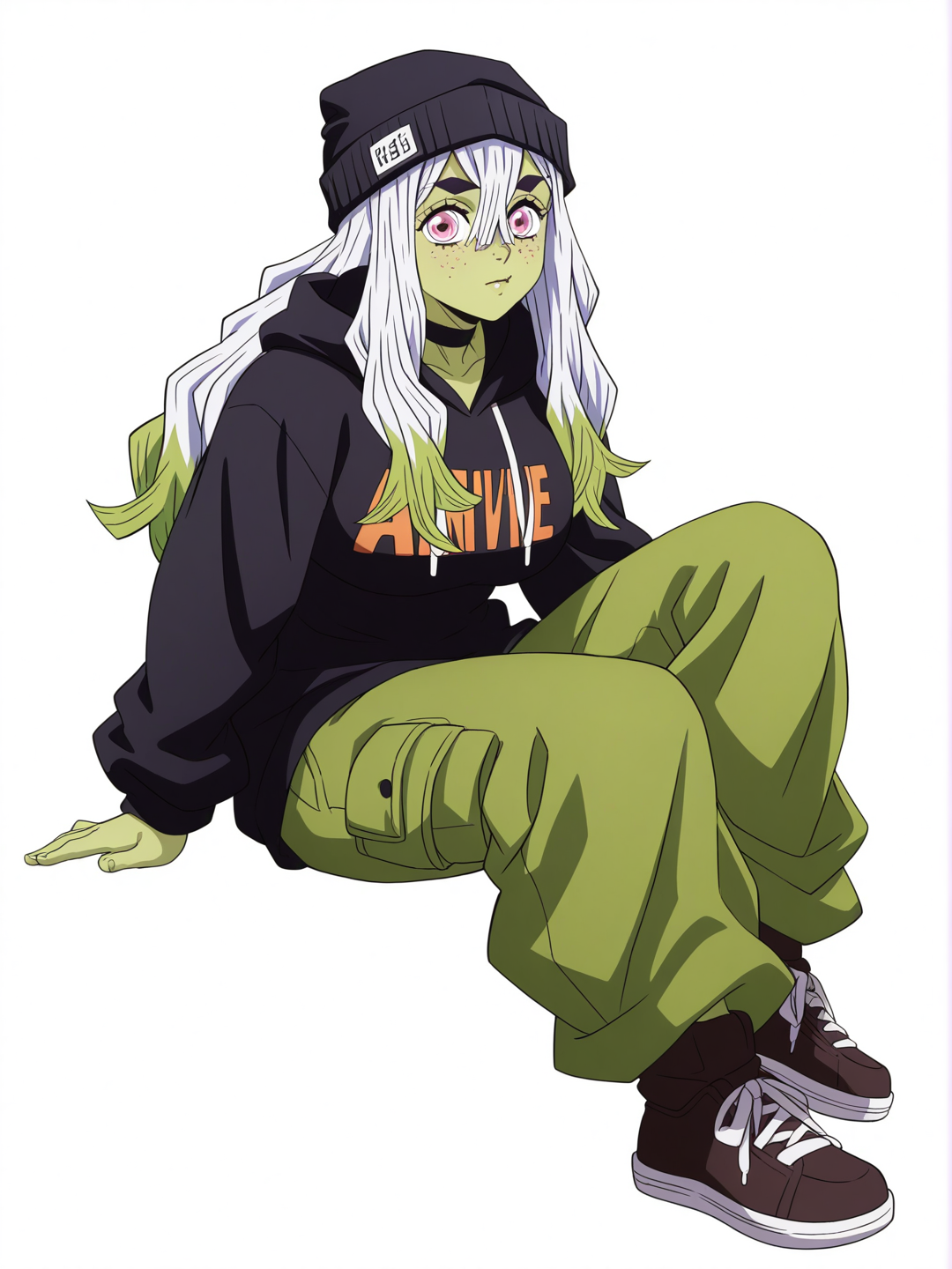 My green goblins sister also this is a portrait of my sister