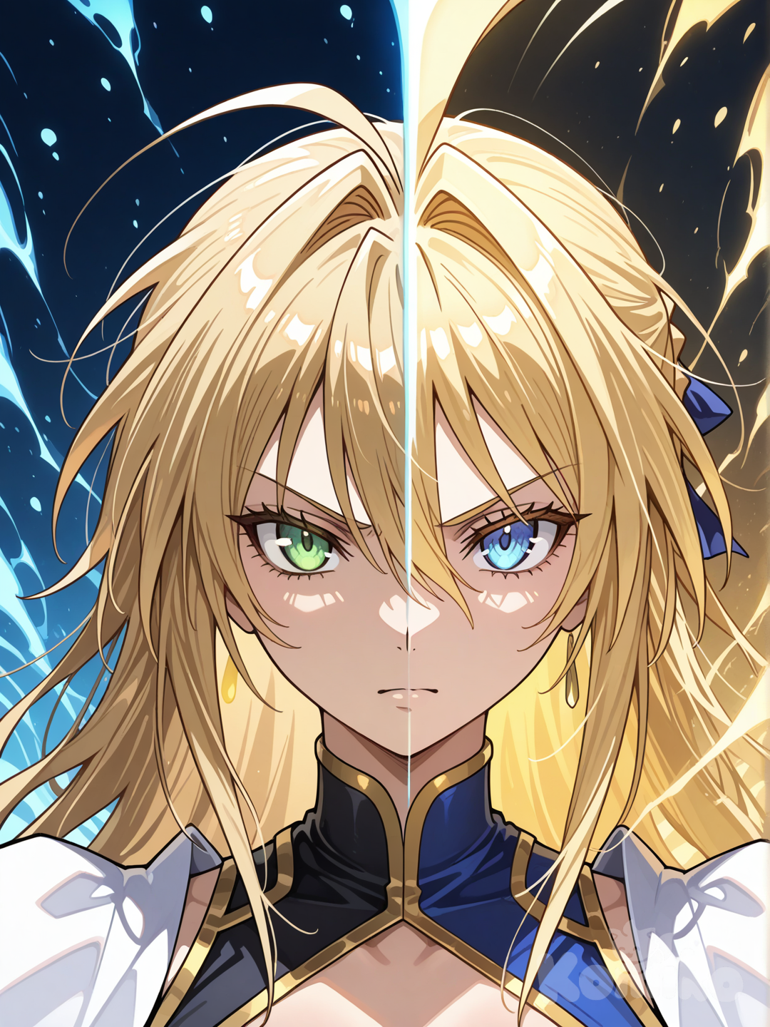 Tsukiumi Sekirei and Saber Fate