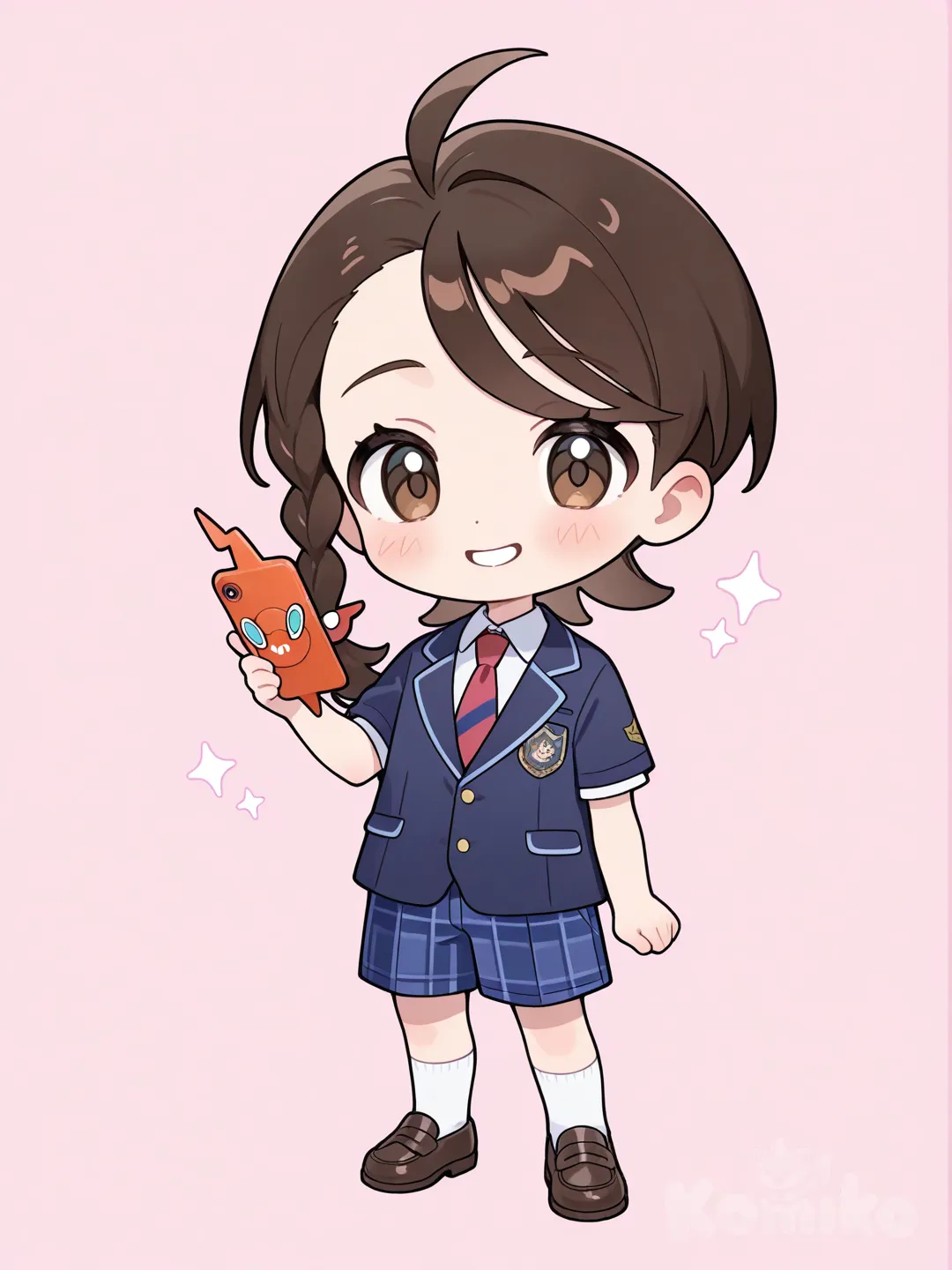 شخصية كرتونية لطالب بالصف الخامس, Rotom_Phone, Juliana_(Pokemon)