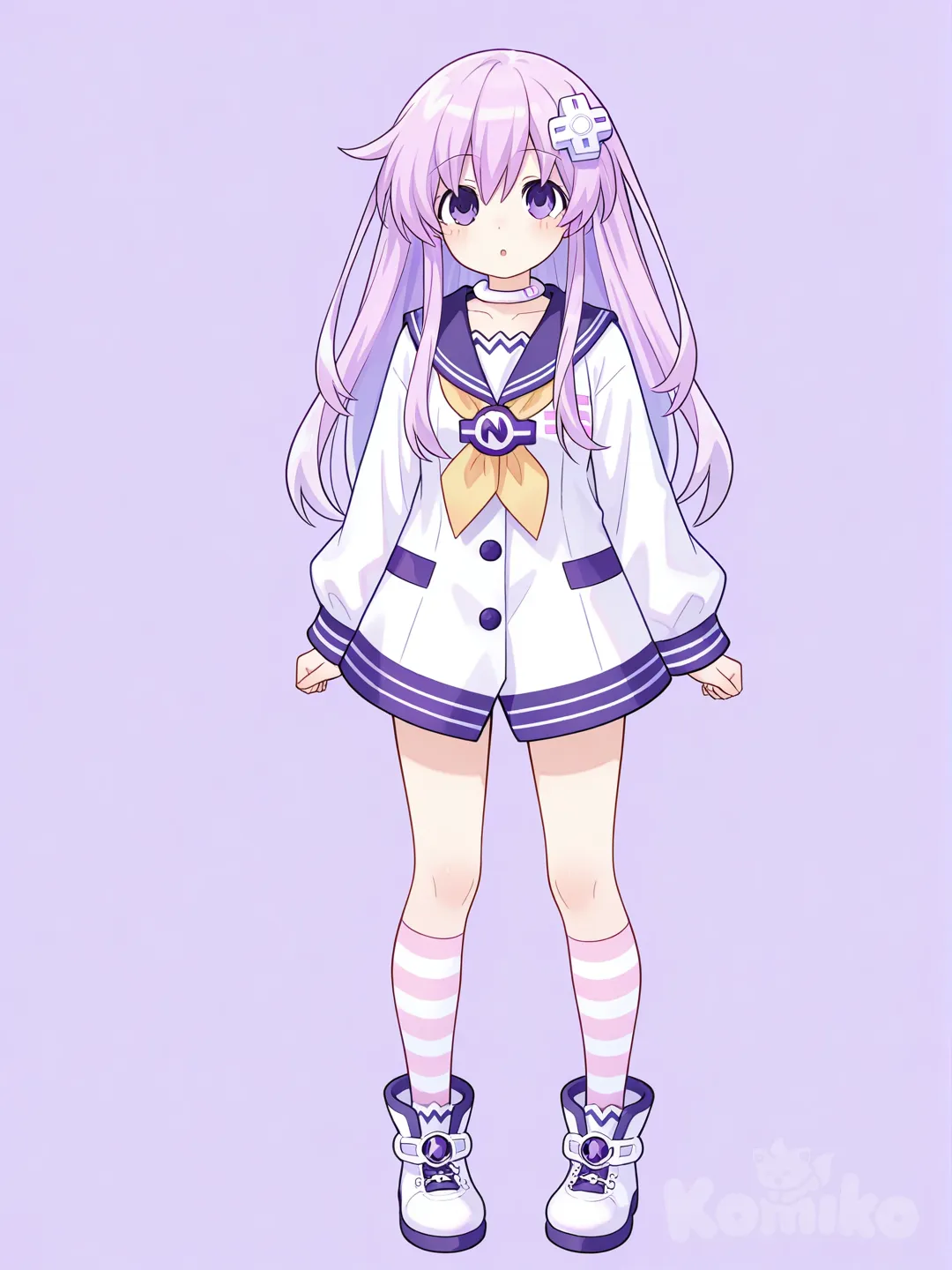 nepgear, стоит полный рост