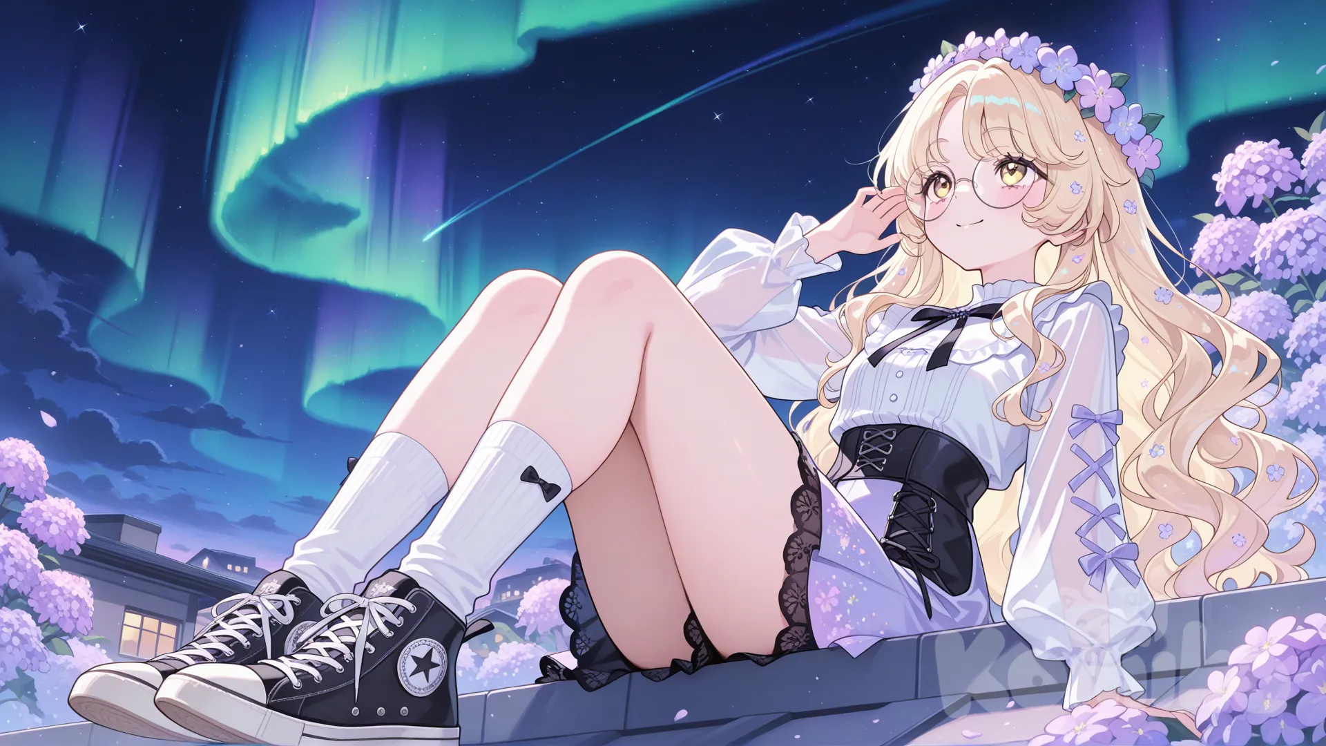 What a beautiful sky there is tonight.