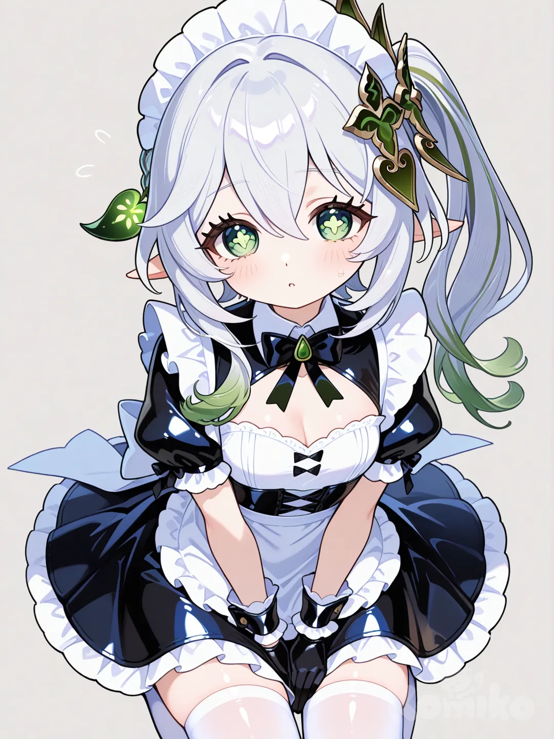 @Nahida_(Genshin_Impact)
Latex maid