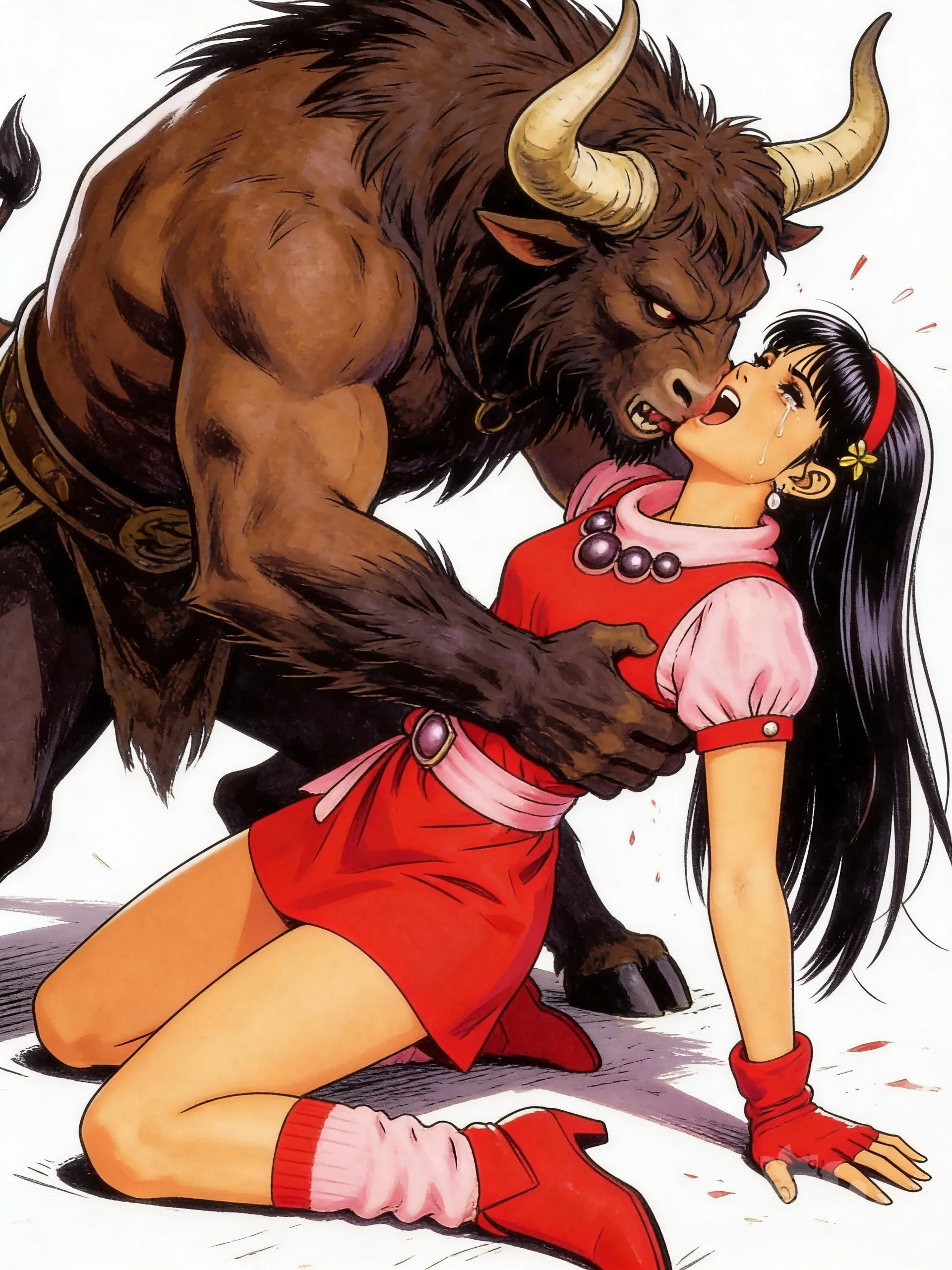 ミノタウロスvs麻宮アテナ