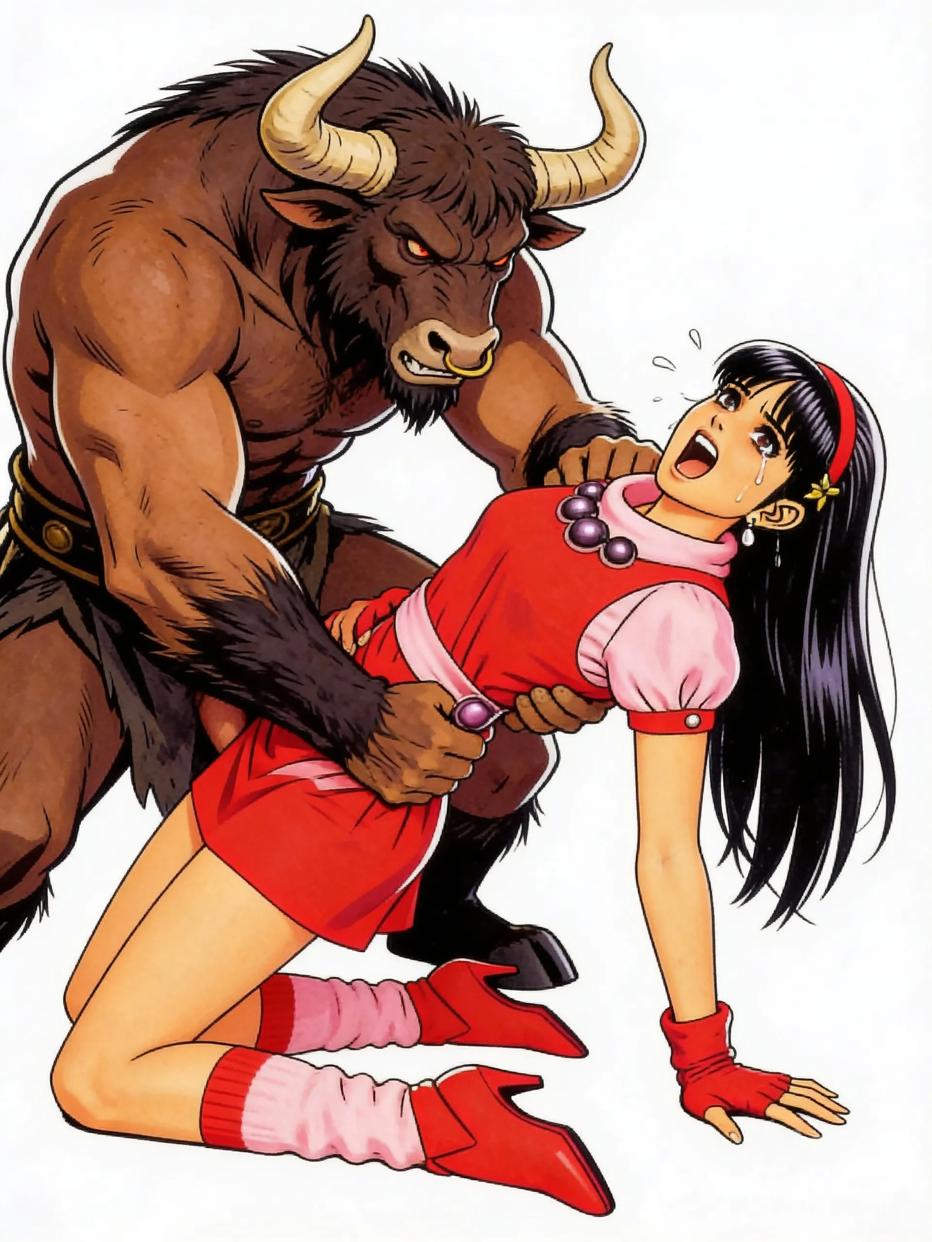 ミノタウロスvs麻宮アテナ(KOF96)