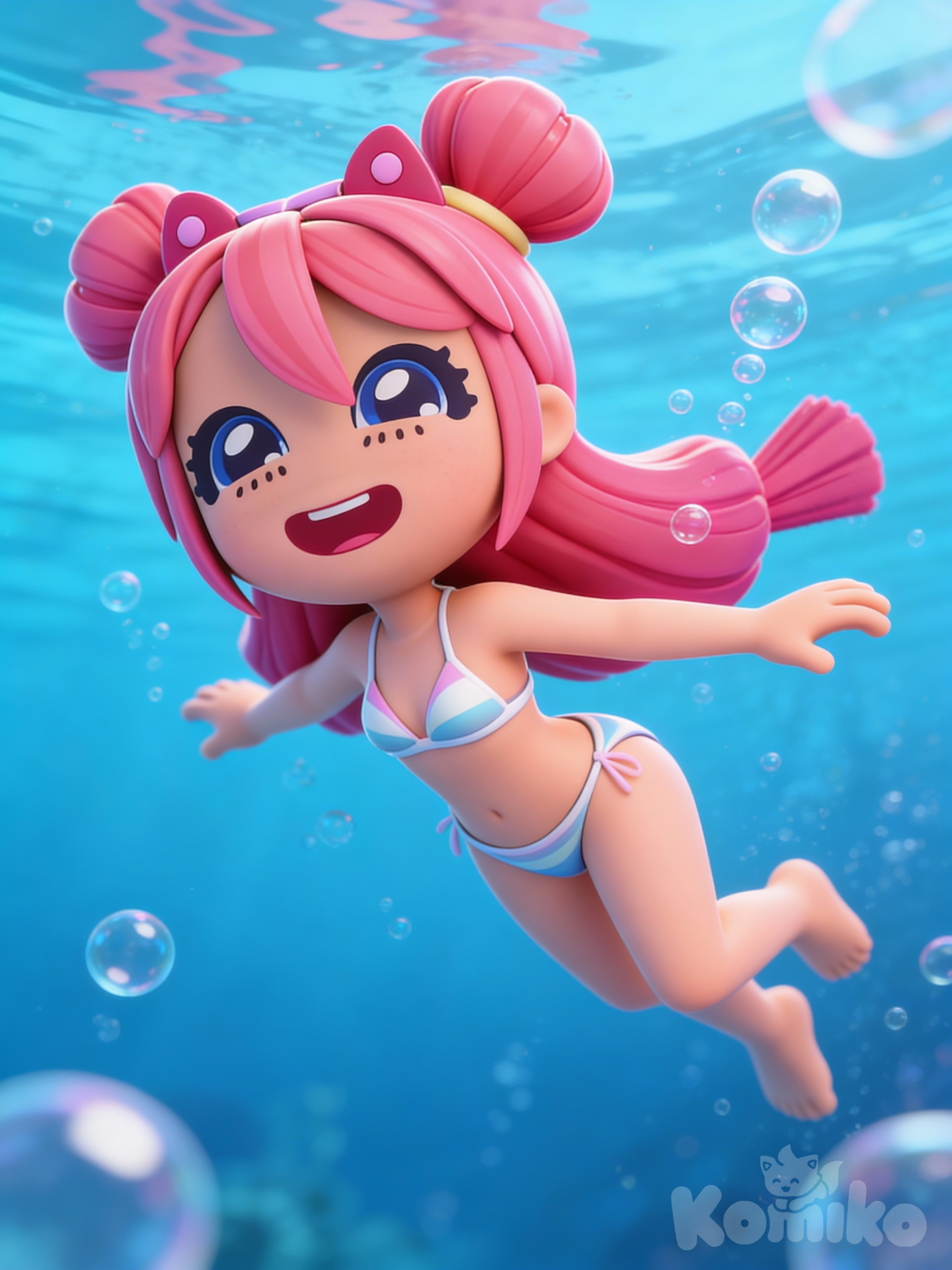princessa-pinki underwater 