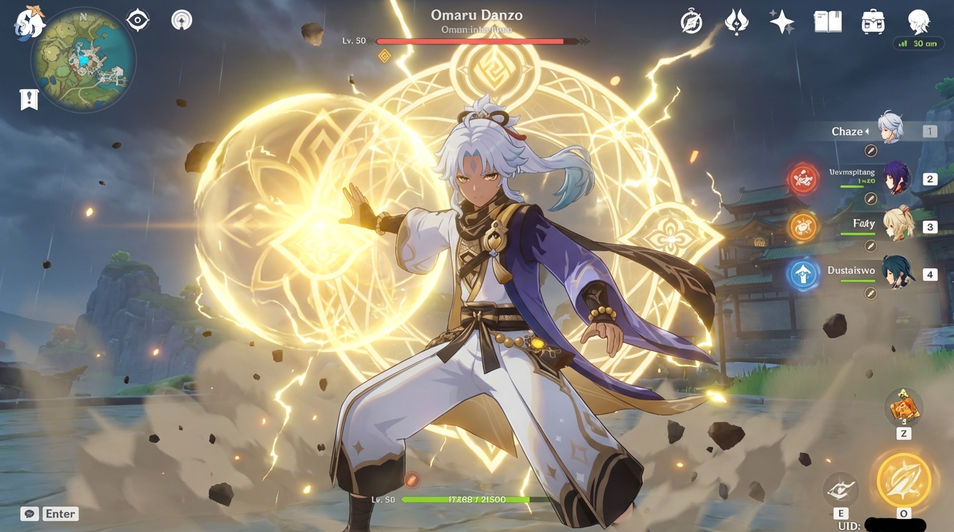 Omaru Danzo- Return Stroke Strike