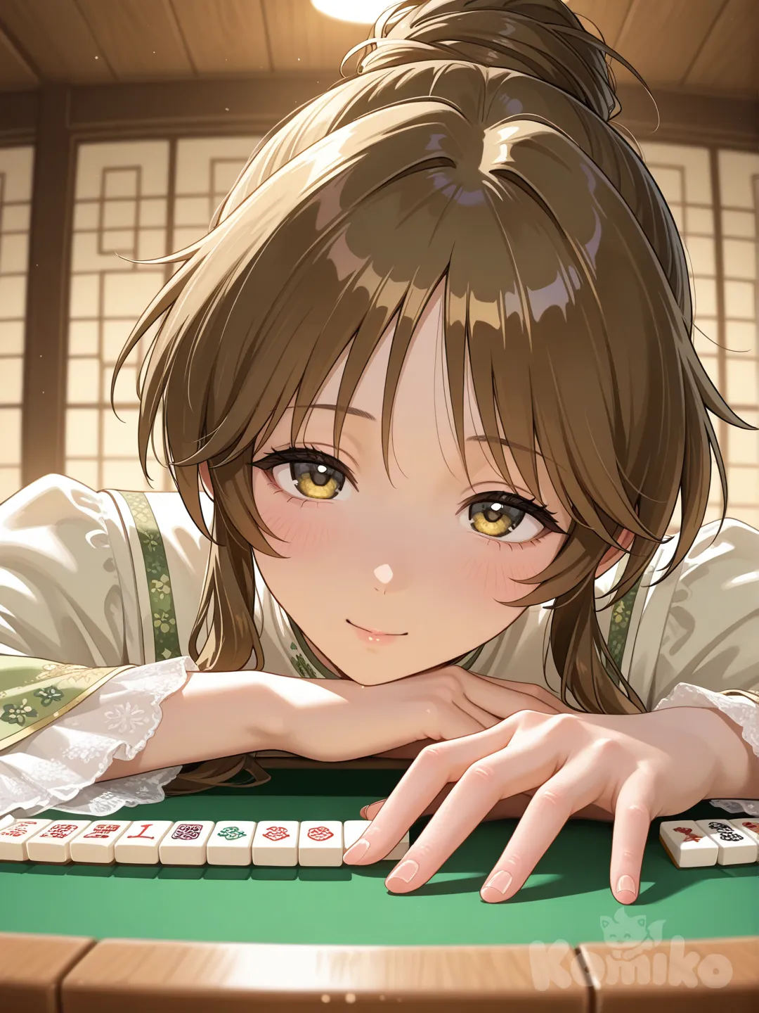 super real mahjong, takamori aiko