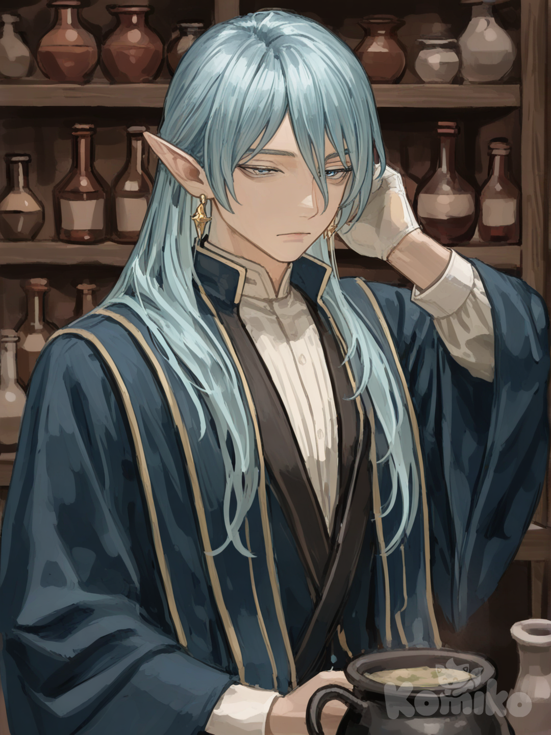 You're his apprentice