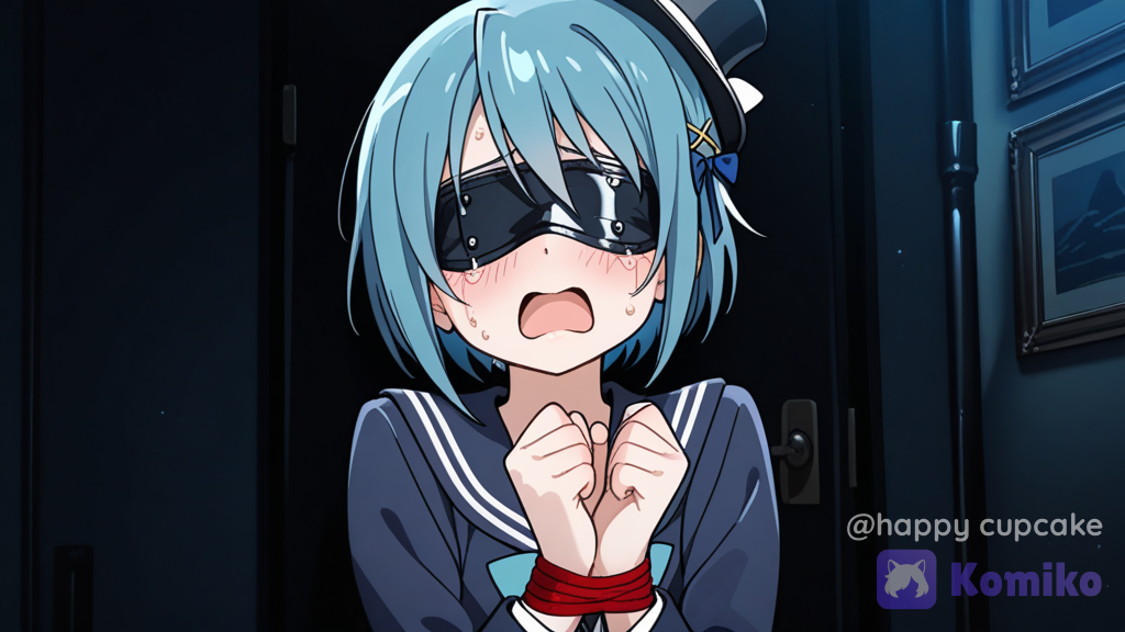 anime screencap, anime screencap, @Miki_Sayaka, who is kidnapped by a man who with a top hat