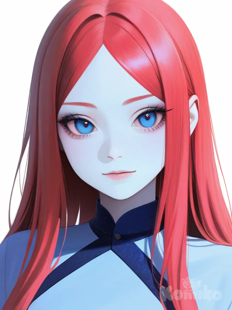 anime girl, beautiful face