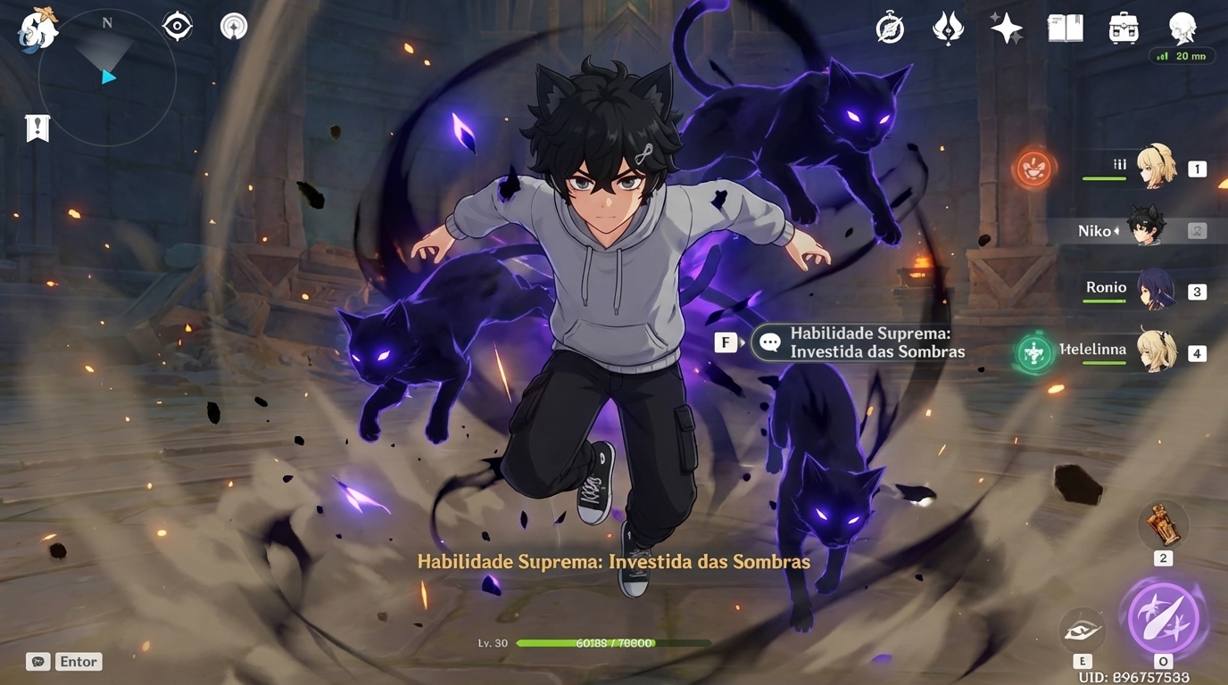 Habilidade das sombras