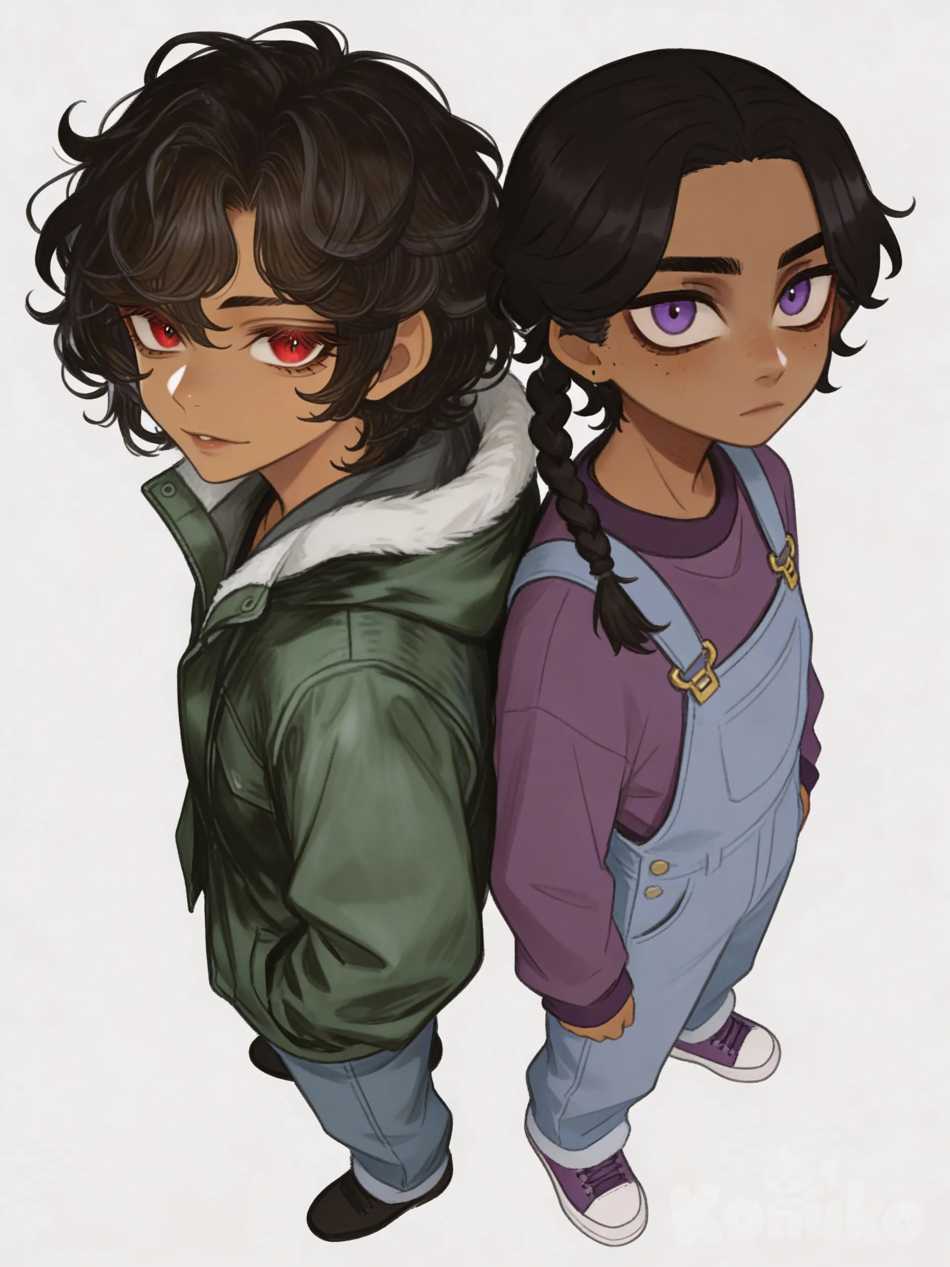 @class-TBw0, @noma-7DJ8 , 2people, back to back