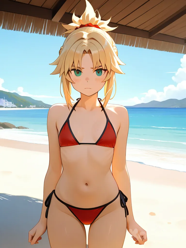 Mo chan at beach