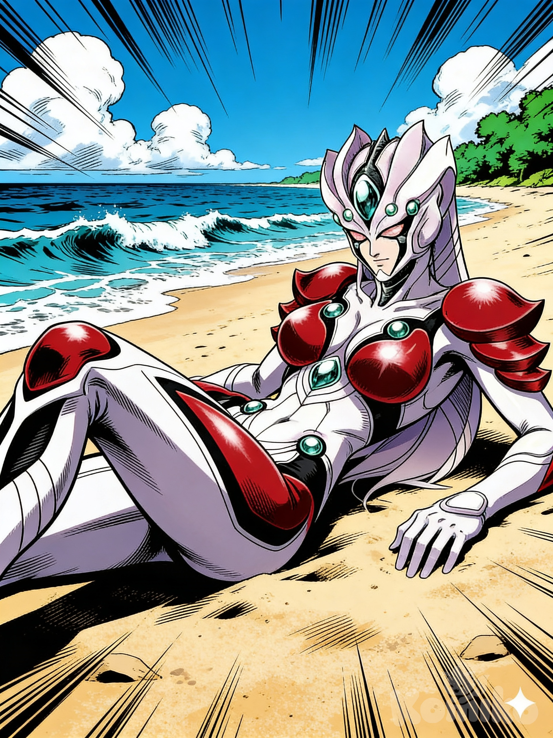 griselda en la playa