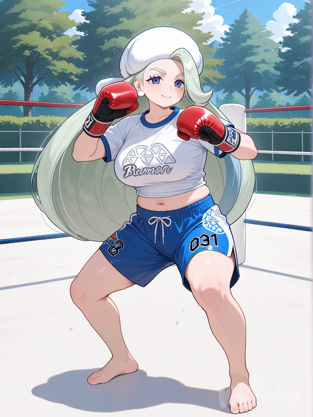 Melody boxing champ