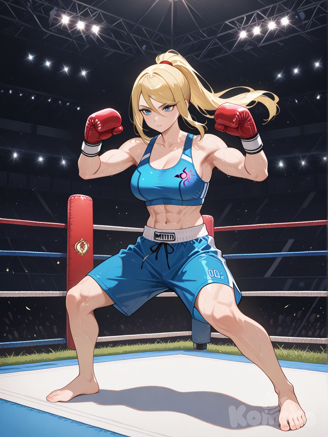 Samus aran boxing champ