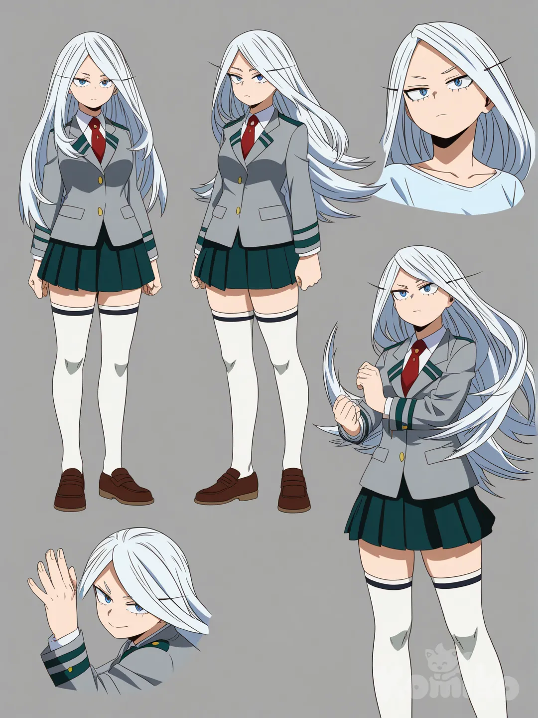 1girl boku no hero academia