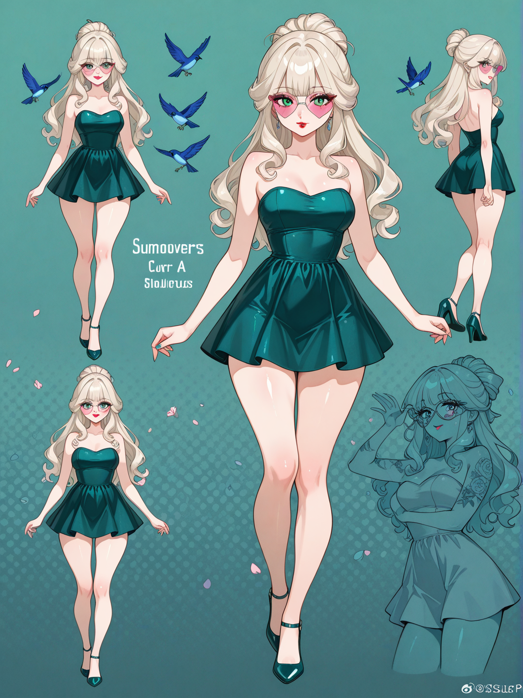 360° character sheet 