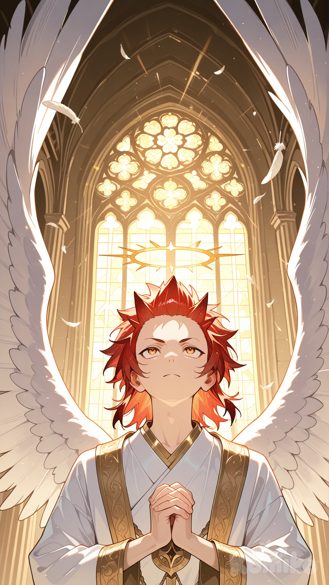Kirishima is an angel