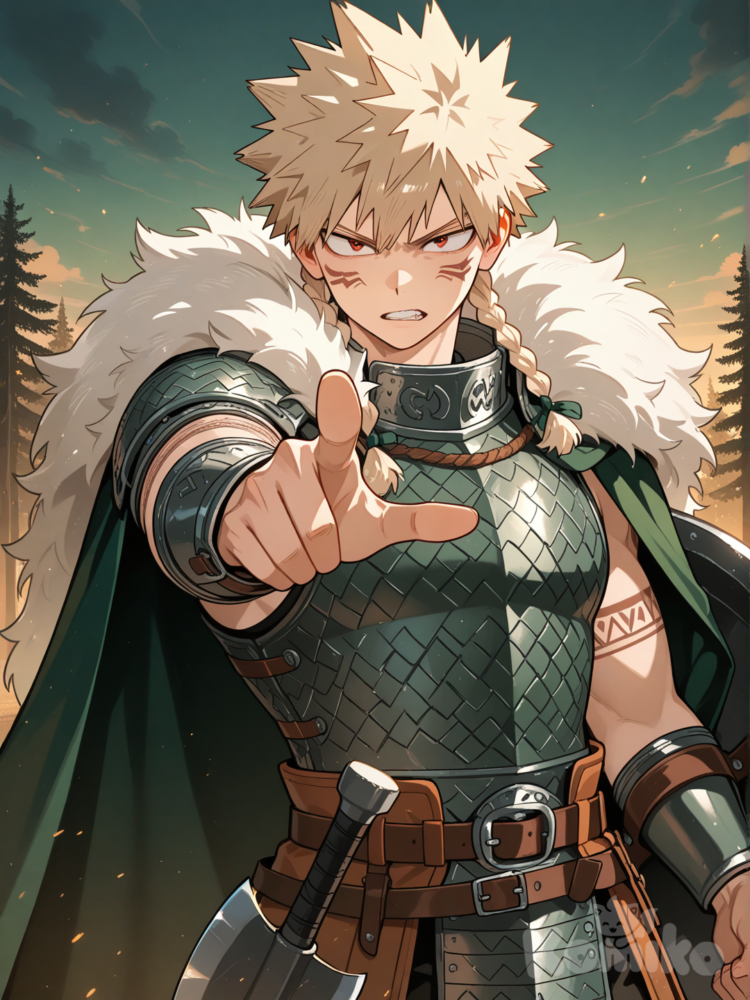 Bakugo the Viking
