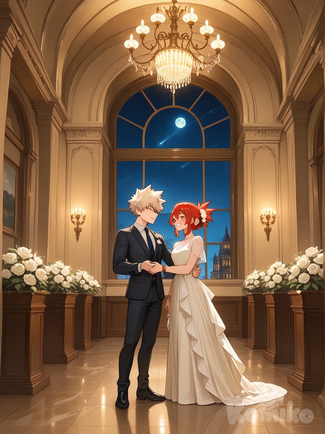 I wrote that there were two guys, but he doesn't listen to me :(