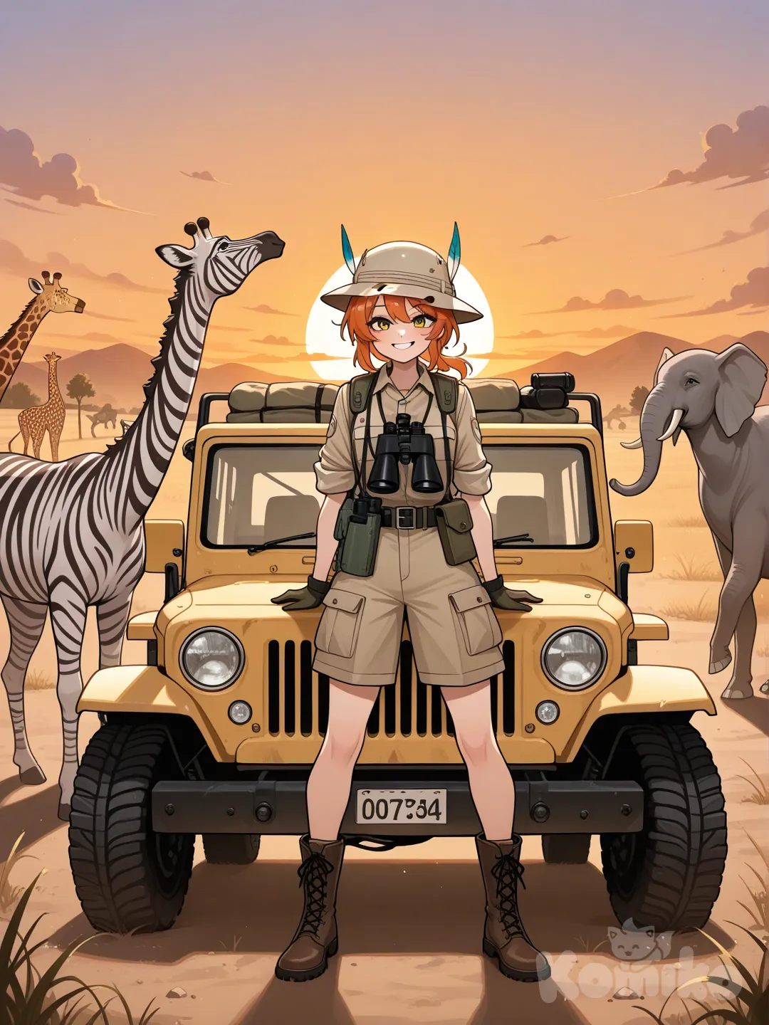 A safari guide