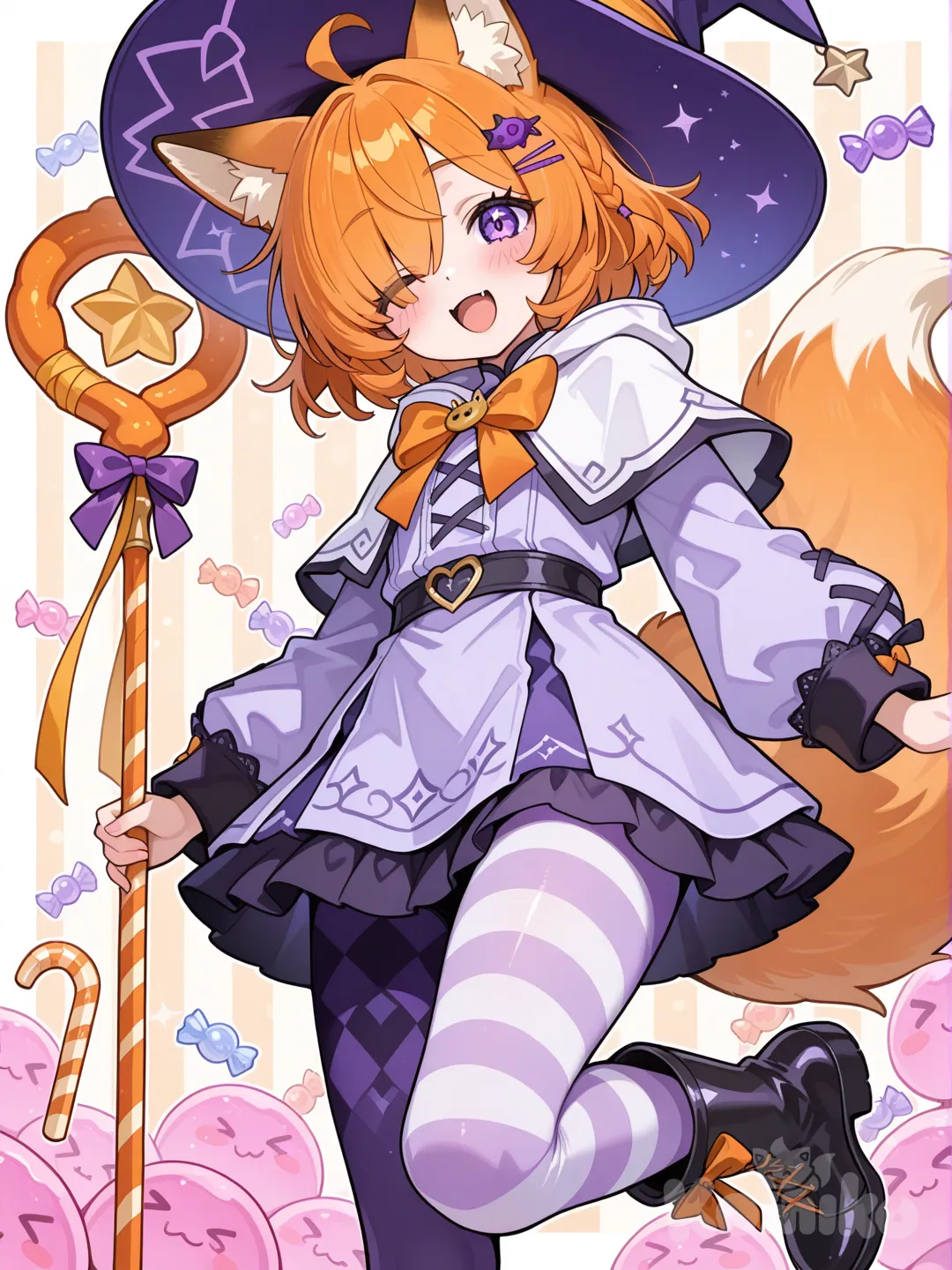 "I DO have a lot of magic, ya know? Yup, the CANDY MAGIC!!"