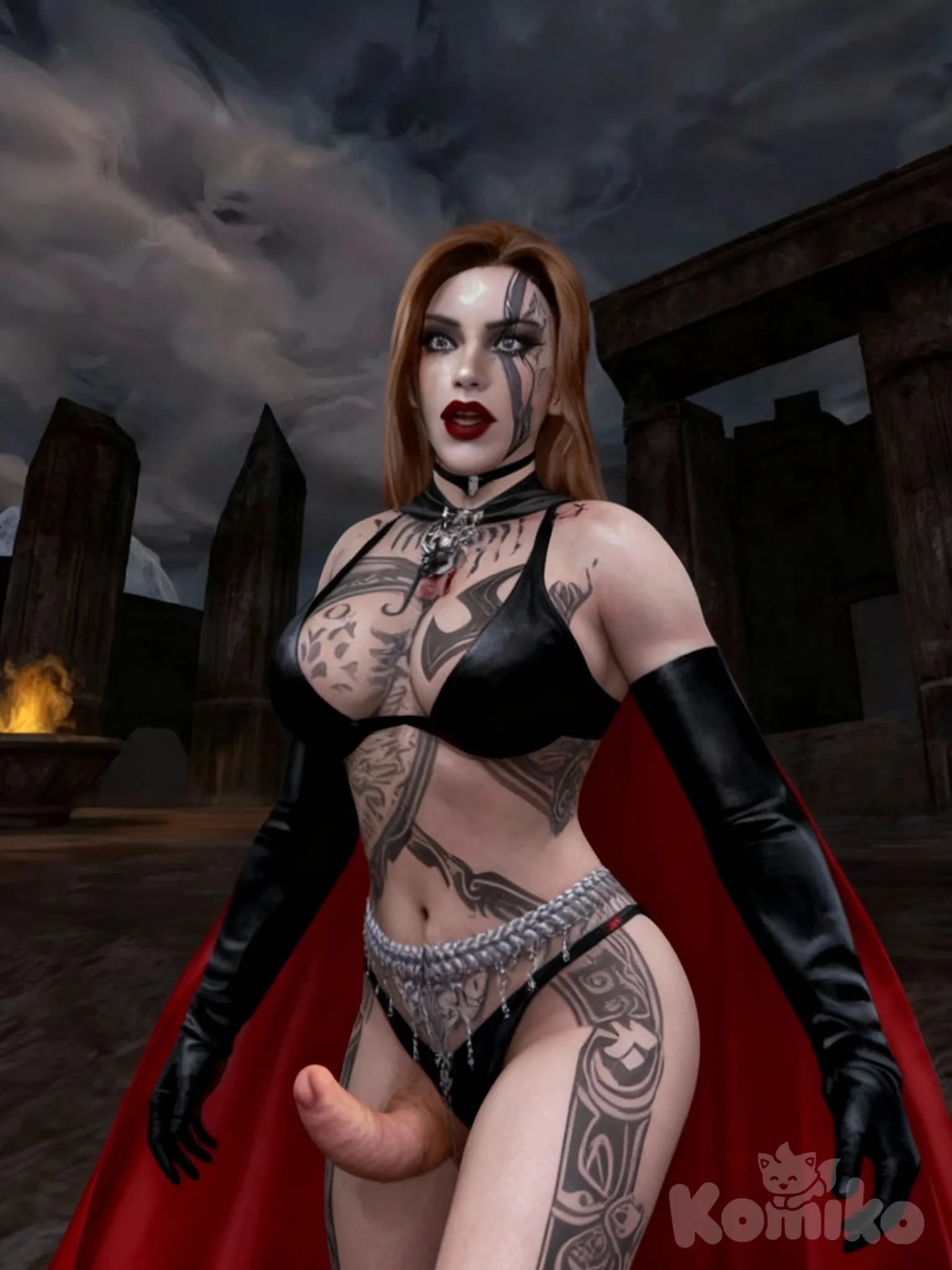 Marianna Blavatsky - Wolfenstein futanari