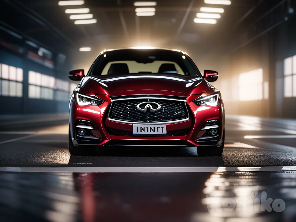 infiniti, q50 sport, sedan, 1car, red color
