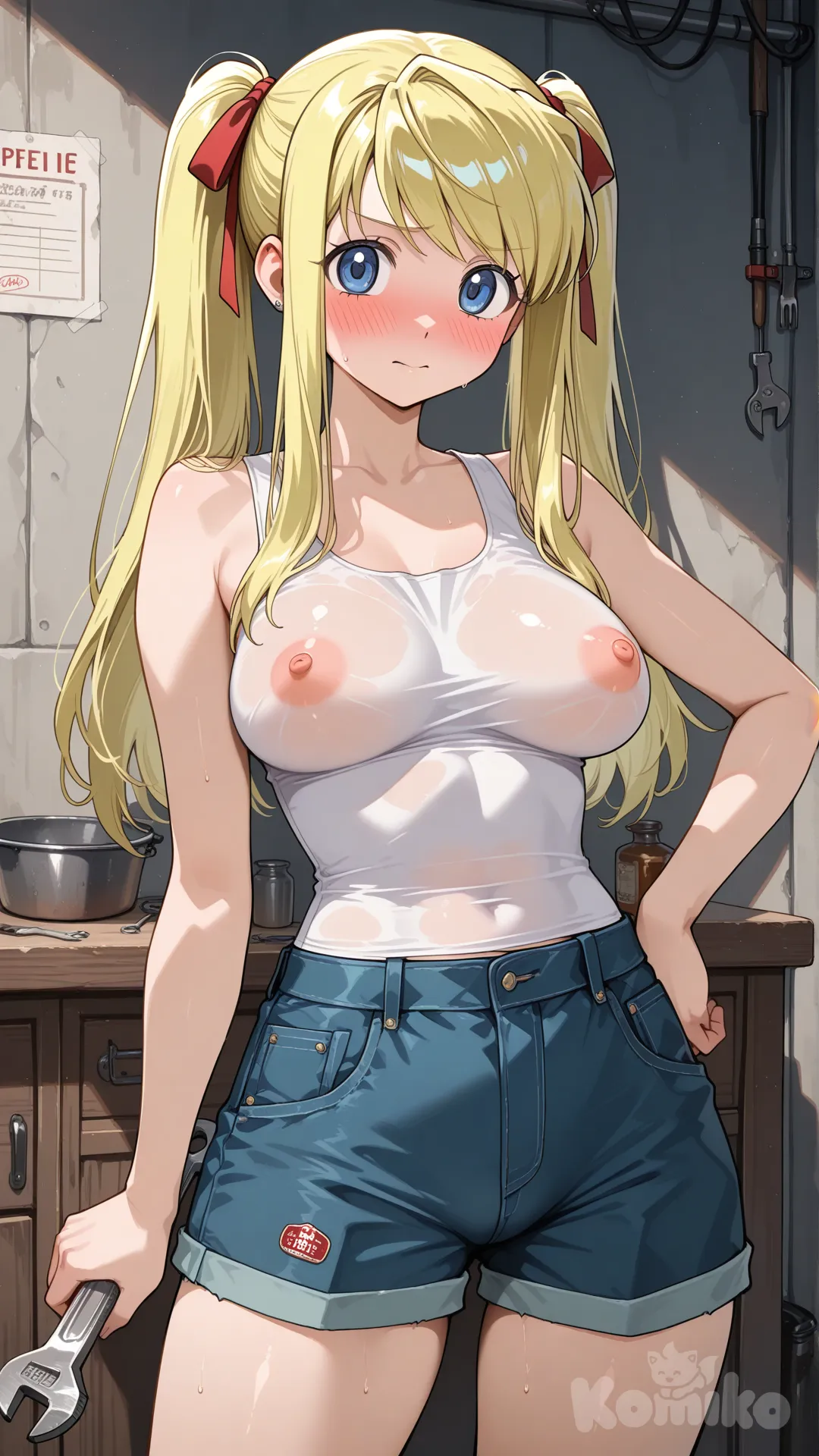 En serio soy mecánica, ¿oye que ves pervertido?