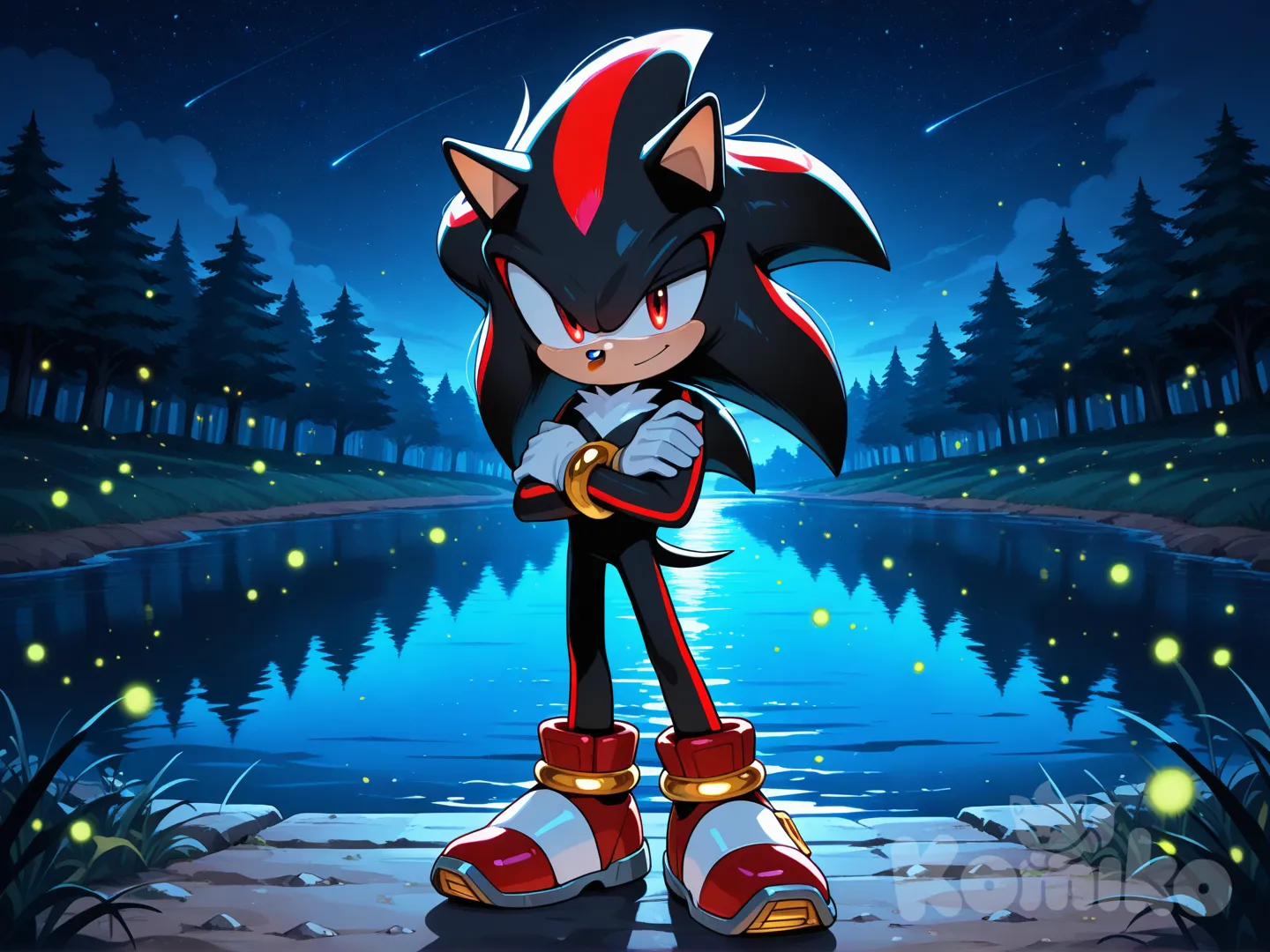 Shadow sonríe para vos