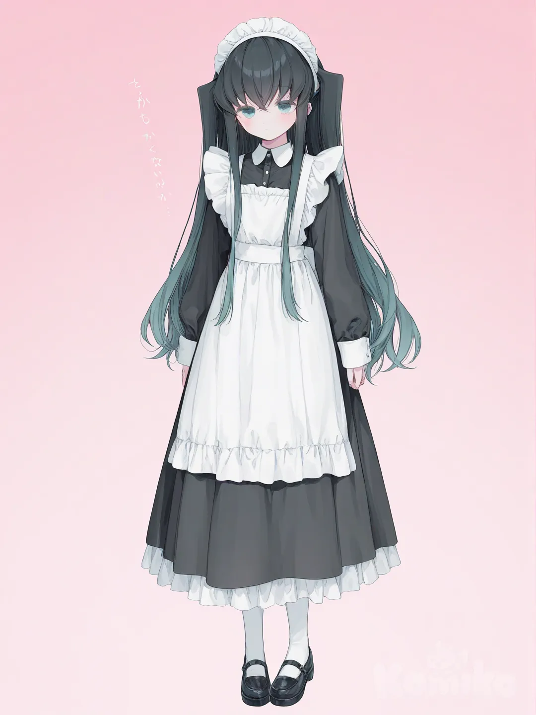 Mui in a maid costume!