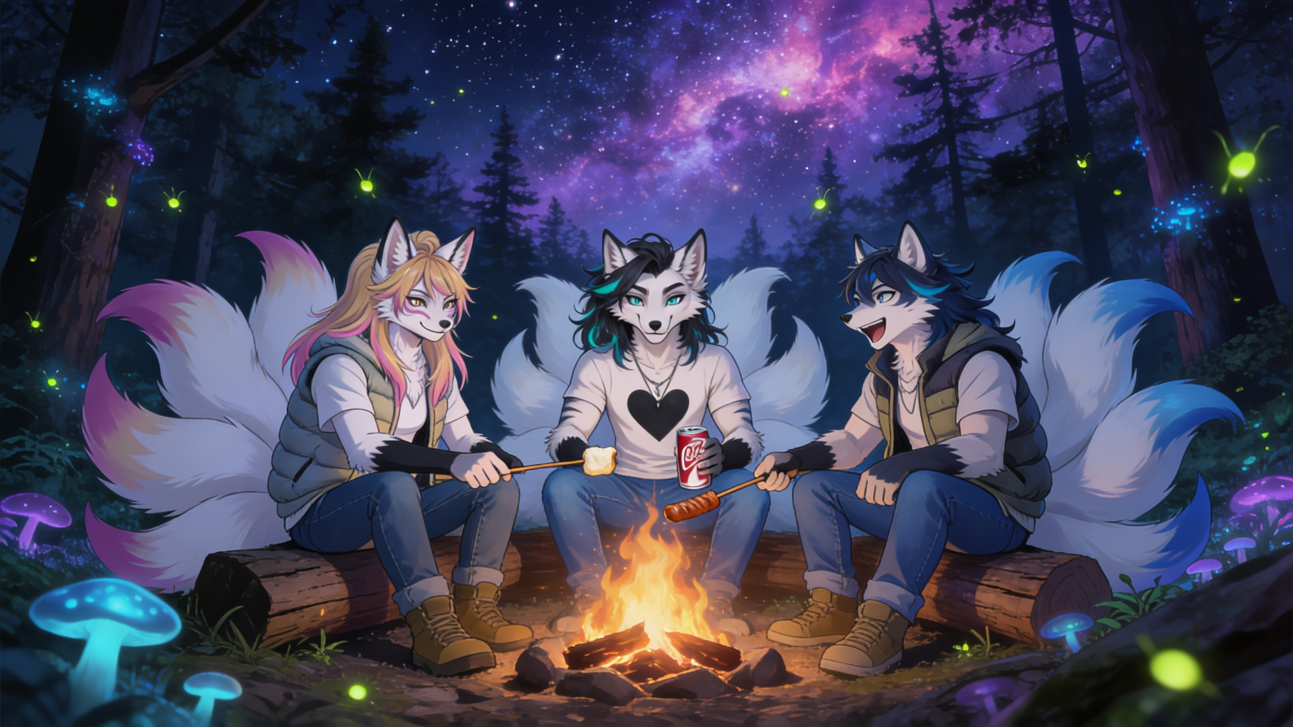 Kitsune Camping 