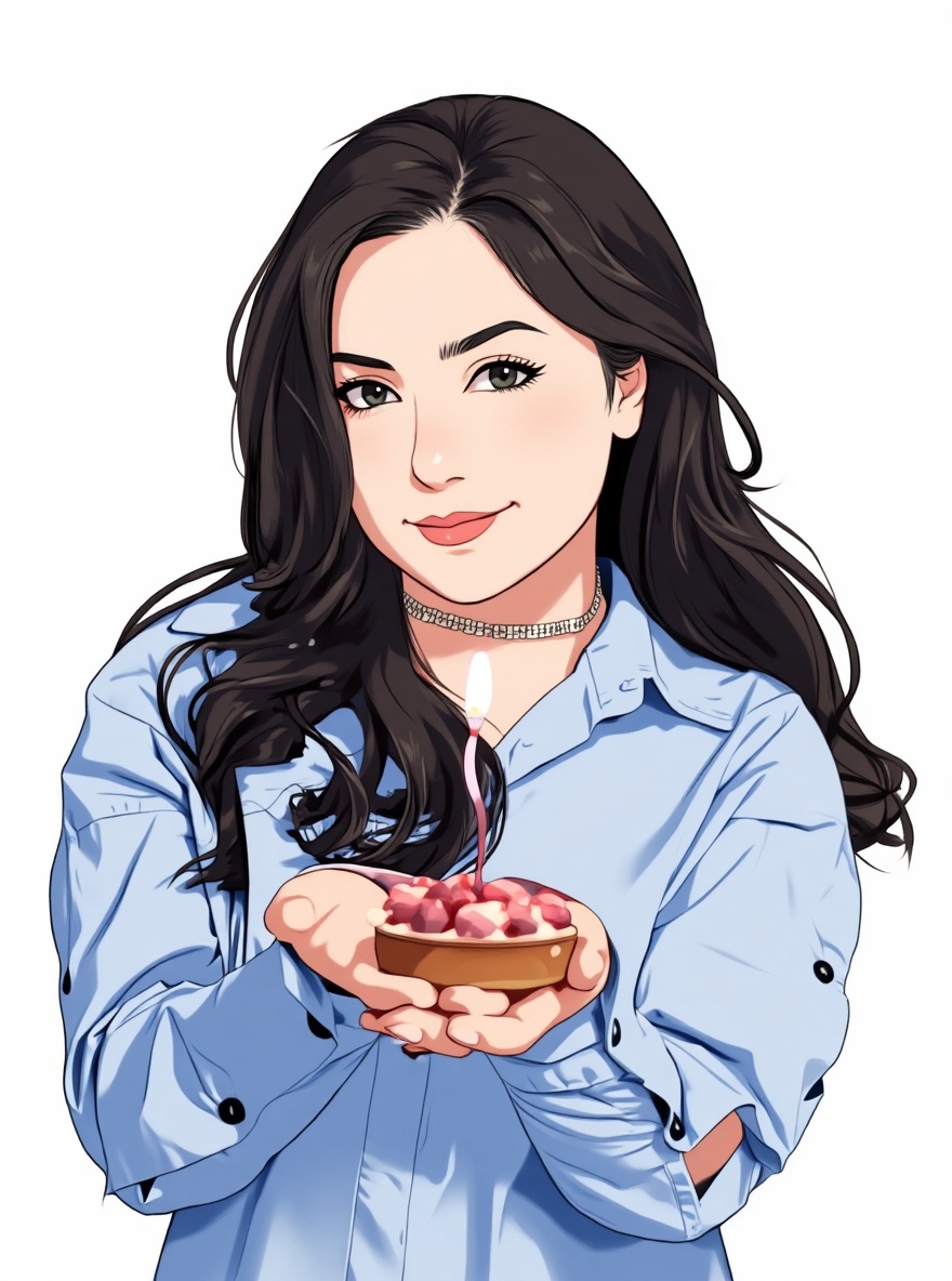 single character, full body, looking at viewer, anime style, simple background, white background