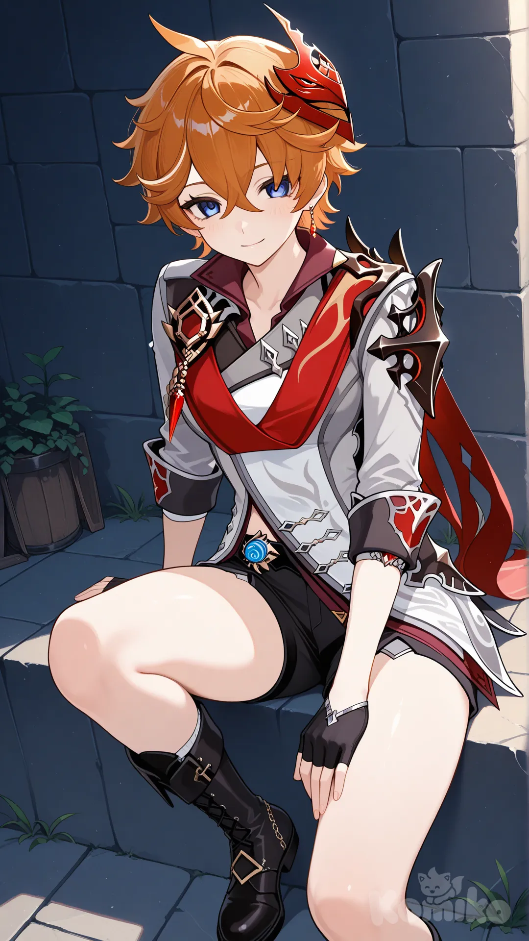 @Tartaglia_(Genshin_Impact) as a woman