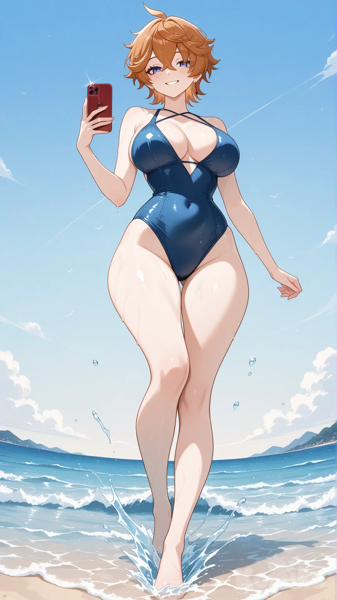 @Tartaglia_(Genshin_Impact) as a women