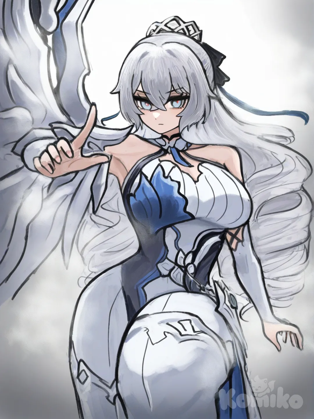 @Bronya_Zaychik_(Silverwing:N-Ex) , [sketchy-painterly-style]