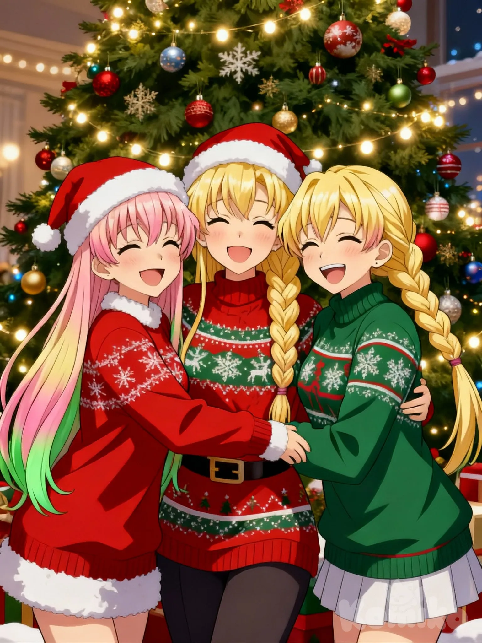 Moonlight Sister wish you a Merry Christmas! 5 days till Xmas!