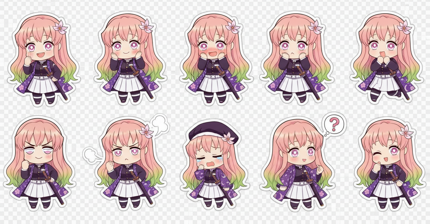 Luna's chibi's look so cute!