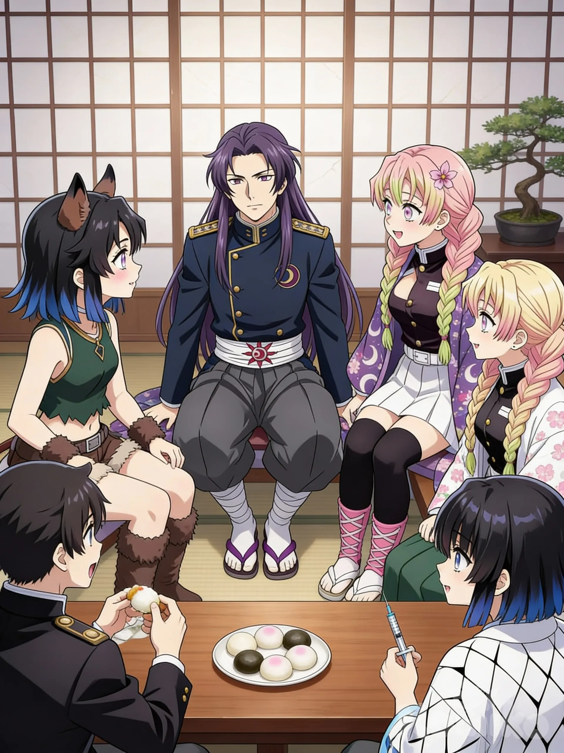 The Oc's meet! (sorry if it didn't look right, I was rushing cause I have something to do today!)