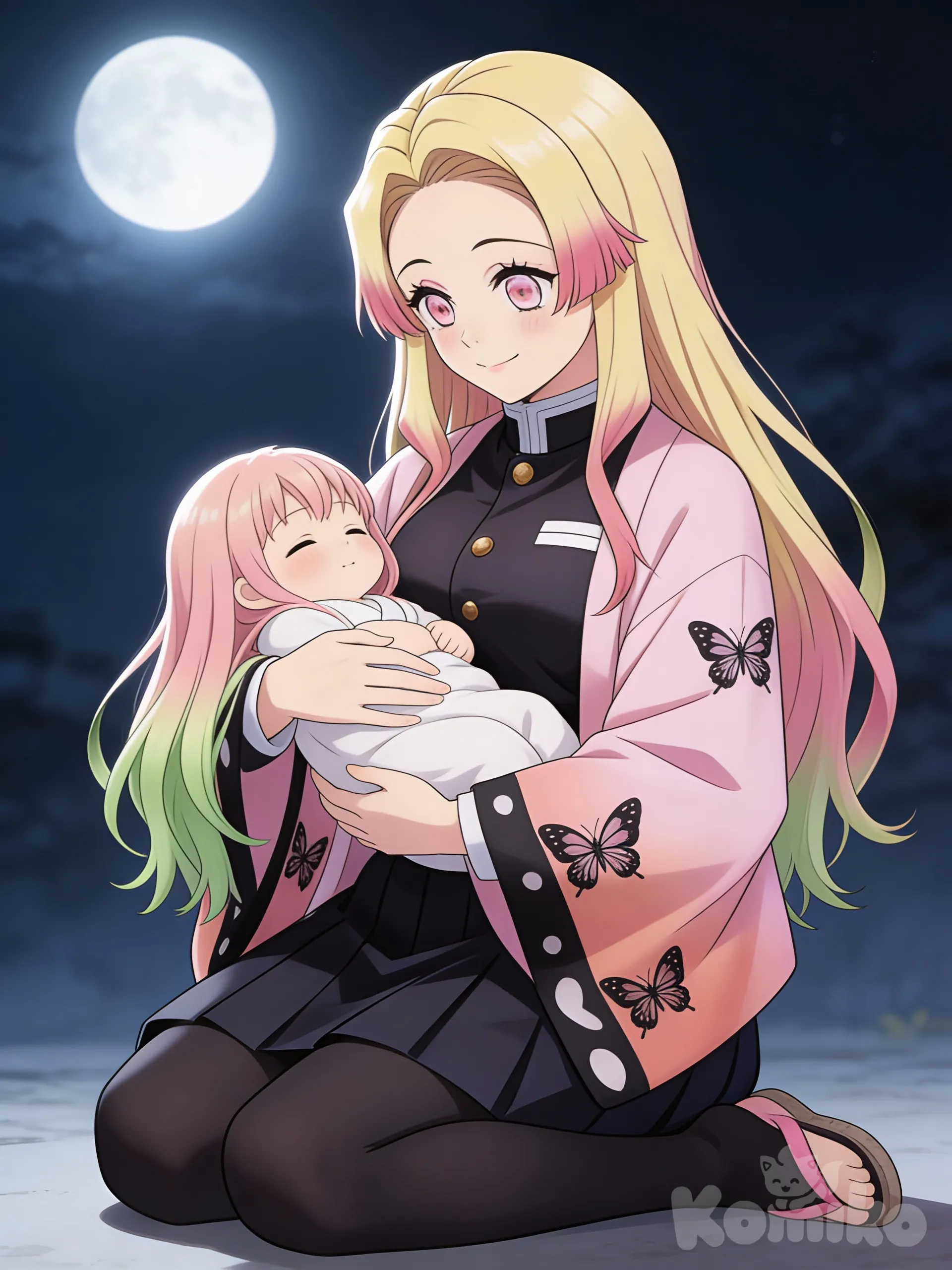 Do you guys think she looks like her mother?