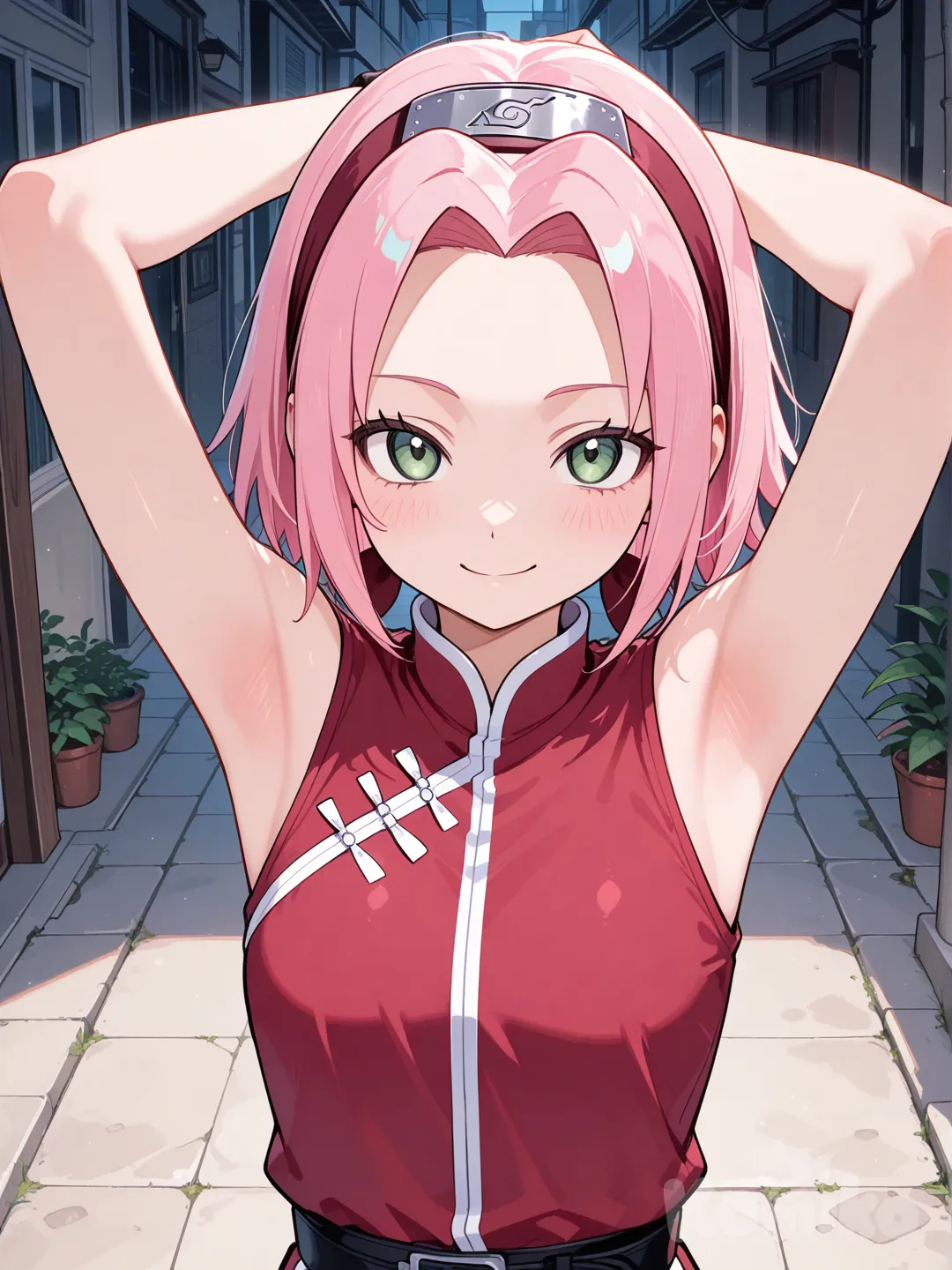 Sakura haruno armpits